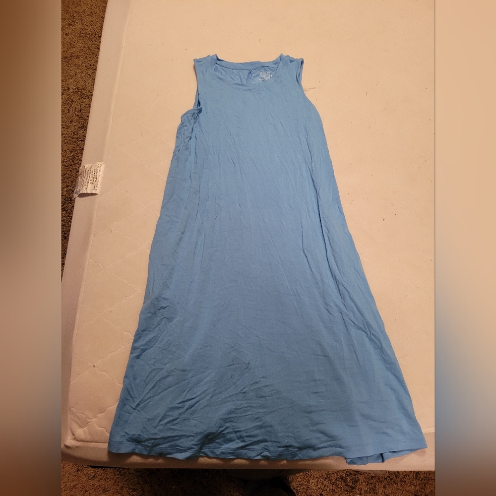 Blue dress